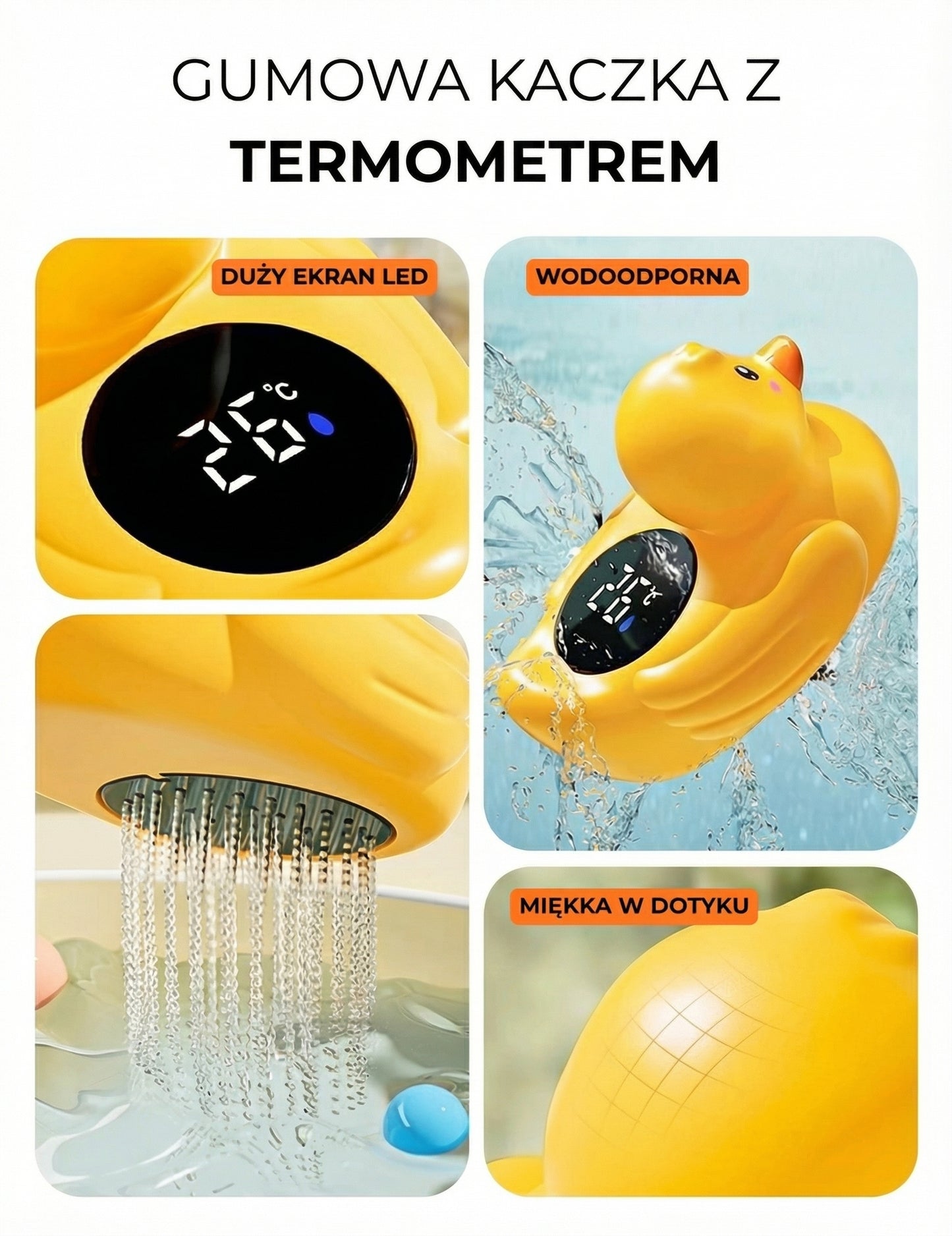 DuckBath™ – Termometr do Kąpieli.